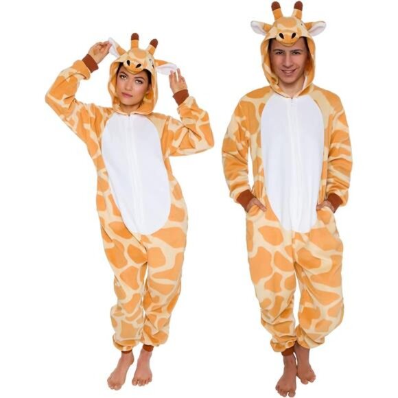 Other - Slim Fit Adult Onesie: Plush Animal Halloween Costume